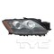 Tyc Tyc Headlight Assembly, 20-6937-00 20-6937-00 - alternate 2